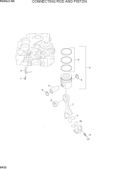 CONNECTING ROD AND PISTON