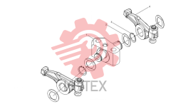 Кронштейн коромысла в сборе