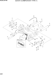 QUICK CLAMP(HOOK TYPE 1, -#0002)