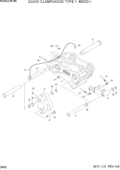 QUICK CLAMP(HOOK TYPE 1, #0003-)