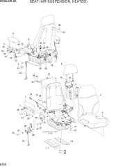 SEAT (AIR SUSPENSION, HEATED)