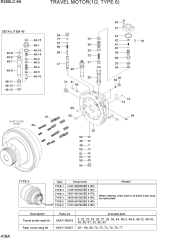 TRAVEL MOTOR(1/2, TYPE 6)
