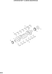 CRANKSHAFT & MAIN BEARINGS