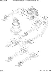 UPPER HYDRAULIC PIPING(ATTACH)