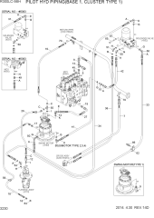 PILOT HYD PIPING(BASE 1, CLUSTER TYPE 1)