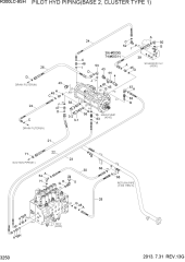 PILOT HYD PIPING(BASE 2, CLUSTER TYPE 1)