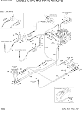 DOUBLE ACTING MAIN PIPING KIT(-#0073)