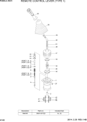 REMOTE CONTROL LEVER (TYPE 1)