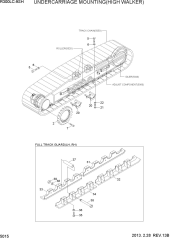 UNDERCARRIAGE MOUNTING(HIGH WALKER)