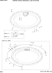 SWING RING GREASE LUB SYSTEM