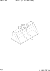 BUCKET(SLOPE FINISHING)
