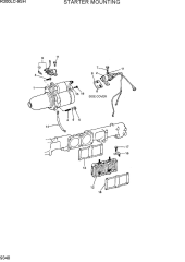 STARTER MOUNTING