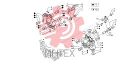 Комплект вилок для оси