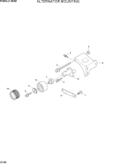 ALTERNATOR MOUNTING