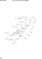 FUEL INJECTOR PLUMBING