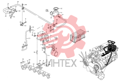 94. Двигатель - VOLVO TAD720VE - турбокомпрессор