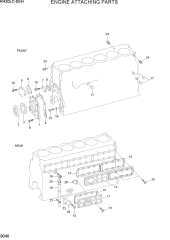 ENGINE ATTACHING PARTS