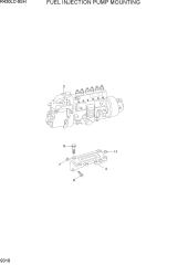 FUEL INJECTION PUMP MOUNTING