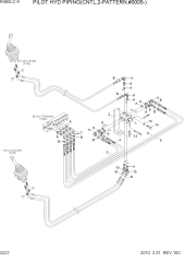 PILOT HYD PIPING(CNTL,2-PATTERN,#0005-)
