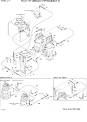 PILOT HYDRAULIC PIPING(BASE 1)