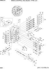 MAIN CONTROL VALVE(2/3, TYPE 2,3)