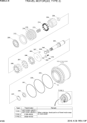 TRAVEL MOTOR(2/2, TYPE 2)