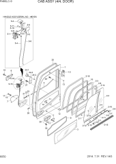 CAB ASSY(4/4, DOOR)