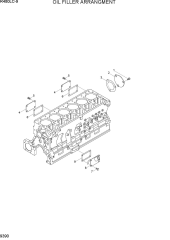 OIL FILLER ARRANGEMENT