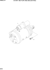 START MOTOR AND MOUNTING