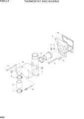 THERMOSTAT AND HOUSING