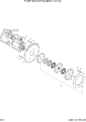 PUMP MOUNTING(#0011-0119)