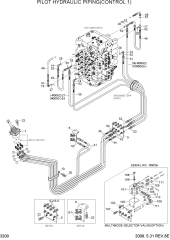 PILOT HYDRAULIC PIPING(CONTROL 1)