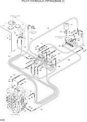PILOT HYDRAULIC PIPING(BASE 2)