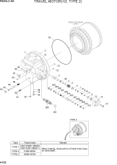 TRAVEL MOTOR(1/2, TYPE 2)
