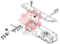 Крепление электрокабеля массы 3724335-52D
