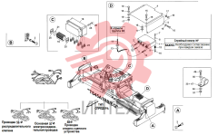 26. Электрооборудование для спредера TS45A1RS-EQ - ричстакер серии F200
