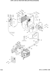 AIRCON & HEATER MOUNTING-ENGINE