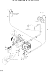 AIRCON & HEATER MOUNTING-CABIN