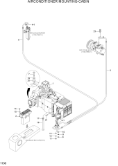 AIR CONDITIONER MOUNTING-CABIN