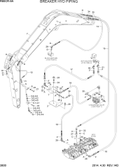 BREAKER HYD PIPING