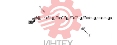 Болт для жгута проводов