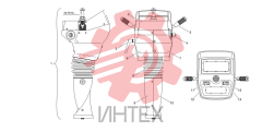 Управление на рулевой колонке 50.F020.013