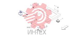 Крепления цилиндра наклона кабины 50.G012.001