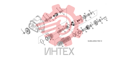Муфта 3-ступенчатая сцепления 75.C017.020