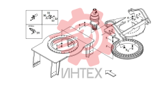 Подшипник поворотный спредера 20.B010.005