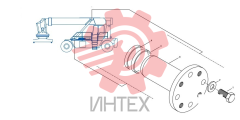 Крепление подъемного цилиндра 90.A020.006