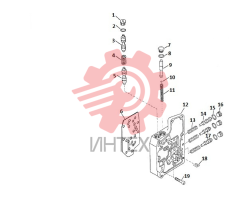 Корпус электрораспределителя 75.C030.016