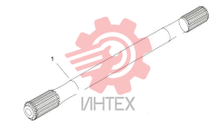 Вал приводной J017737