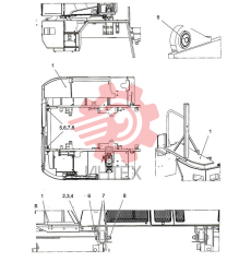 Крепления кабины R6052140