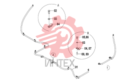 Проводка рамы 46C8205(F)
